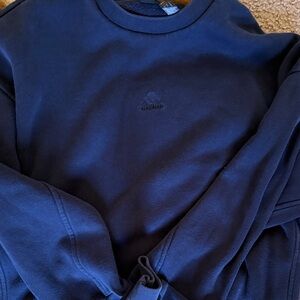 Adidas Women Navy Blue Sweatshirt